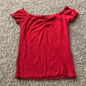hollister off shoulder top
